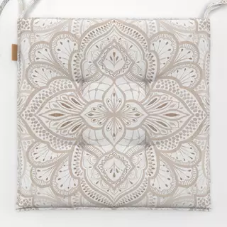 Sitzkissen Beige boho Marrakesh Fliese 2