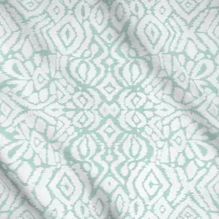Meterware Boho Türkis Ikat