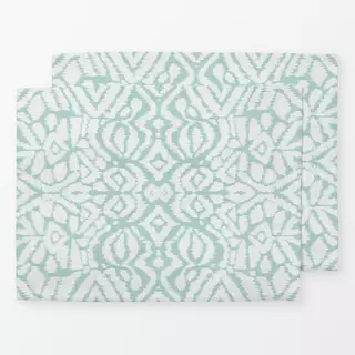 Tischset Boho Türkis Ikat