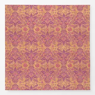 Tischdecke Golden Pink Florals Damask