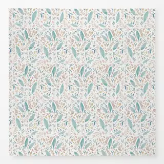 Tischdecke Pastell Aquarell Blumen 2