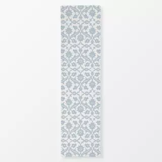 Tischläufer Baroque floral damask blue