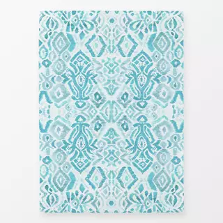 Geschirrtücher Boho Ikat türkis