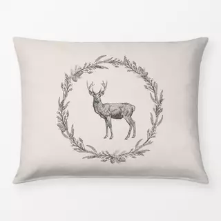 Bettwäsche Nordic Deer wreath III