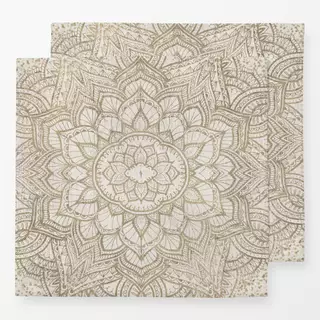 Servietten Golden Boho Mandala 3