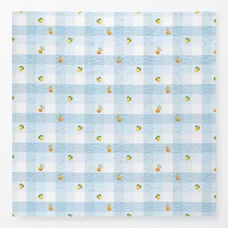 Tischdecke Vintage Citrus Gingham