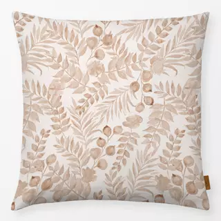Kissen Cottage Spring Blätter Beige