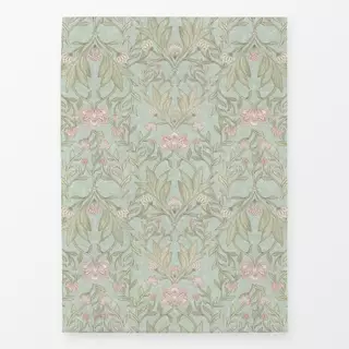Geschirrtücher William Morris blumen turkis