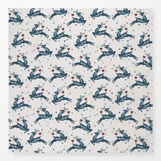 Tischdecke Scandi Folk Rentieren I
