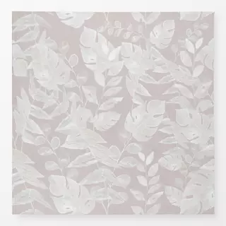 Tischdecke Beige leaves pattern