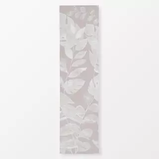Tischläufer Beige leaves pattern
