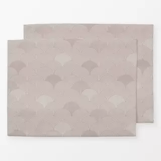 Tischset Beige Abstract Bögen