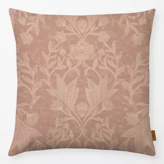 Kissen Floral Damask Terracotta