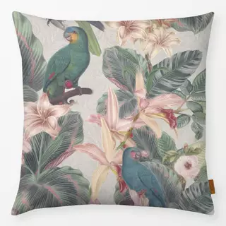 Kissen Exotic birds foliage