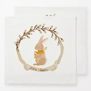 Servietten Frohe Ostern Osterhase