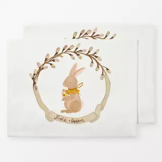 Tischset Frohe Ostern Osterhase