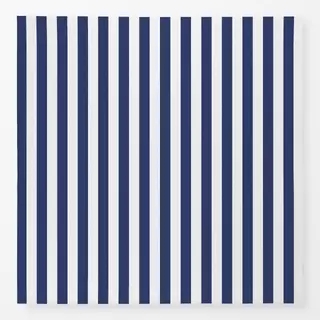 Tischdecke Breite Streifen Marineblau