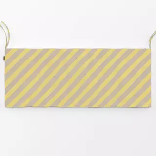 Bankauflage Candy Stripes Yellow