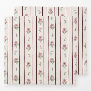 Servietten Bloom & Stripes
