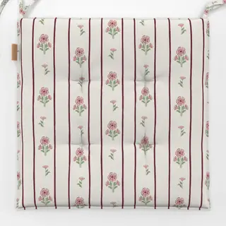Sitzkissen Bloom & Stripes