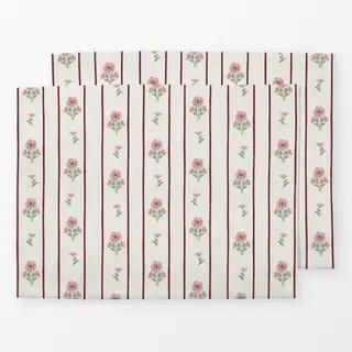 Tischset Bloom & Stripes