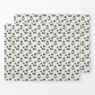 Tischset Blue Flower Woodprint