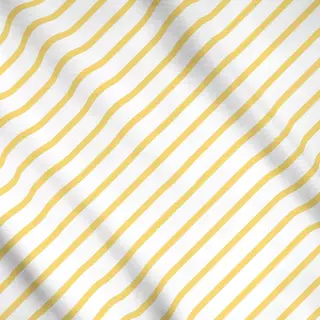 Meterware Diagonale Streifen Gelb