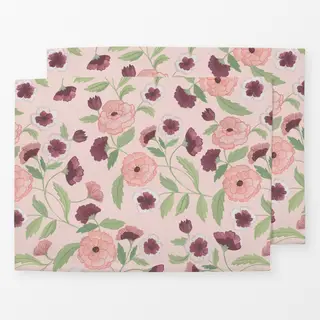 Tischset swedish bloom rose