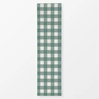 Tischläufer Gingham Transformative Teal