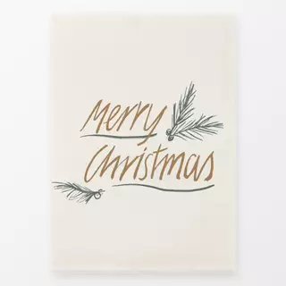Geschirrtücher Merry Christmas creme