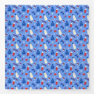 Tischdecke Blau