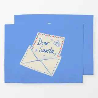 Tischset Hellblau