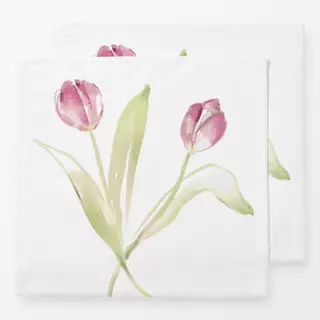 Servietten Tulpen