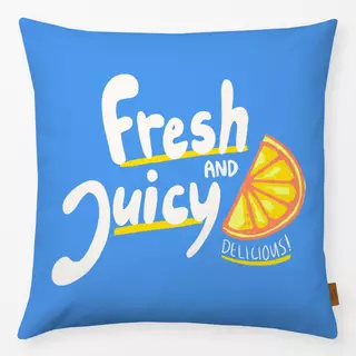Kissen Fresh and juicy blue