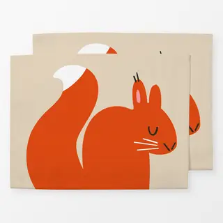 Tischset Eichhörnchen