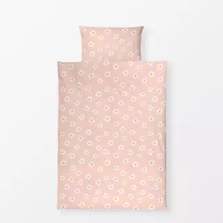 Bettwäsche Gänseblümchen rosa