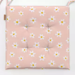 Sitzkissen Gänseblümchen rosa