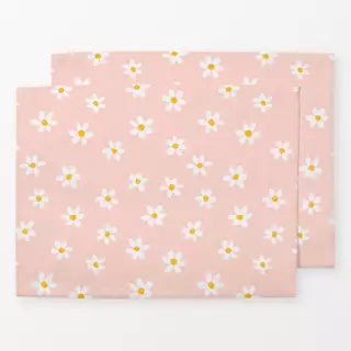 Tischset Gänseblümchen rosa