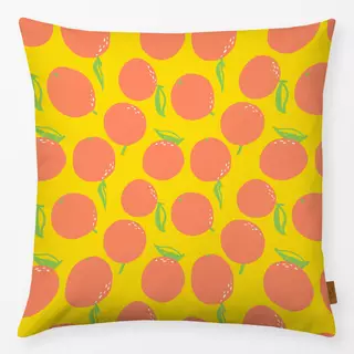 Kissen Juicy Oranges Gelb