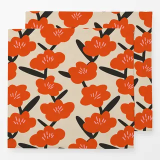 Servietten Floral