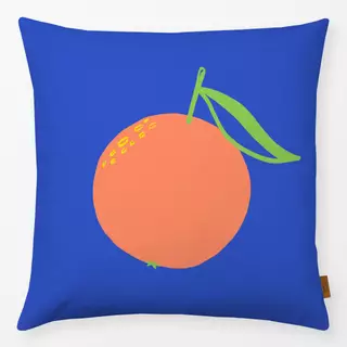Kissen Orange blue