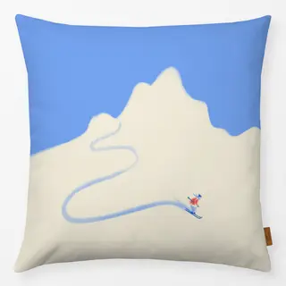 Kissen Skifahrer