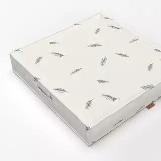 Bodenkissen Tannenzweige creme