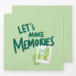 Servietten Let’s make memories