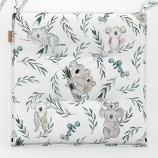 Sitzkissen Koalas mit Blättern