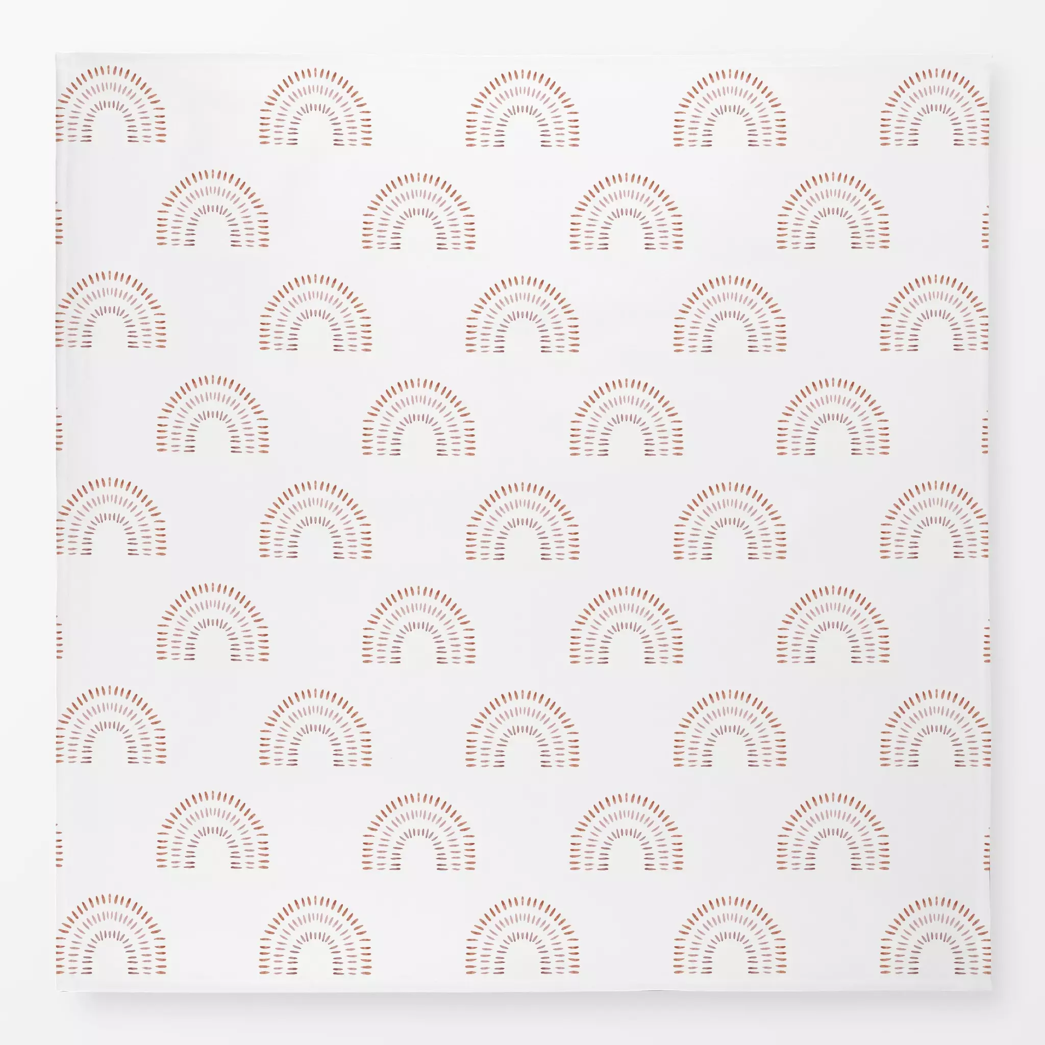 Tischdecke Boho Regenbogen gestrichelt, gemustert, fürs Kinderzimmer, von Christiane Zielinski