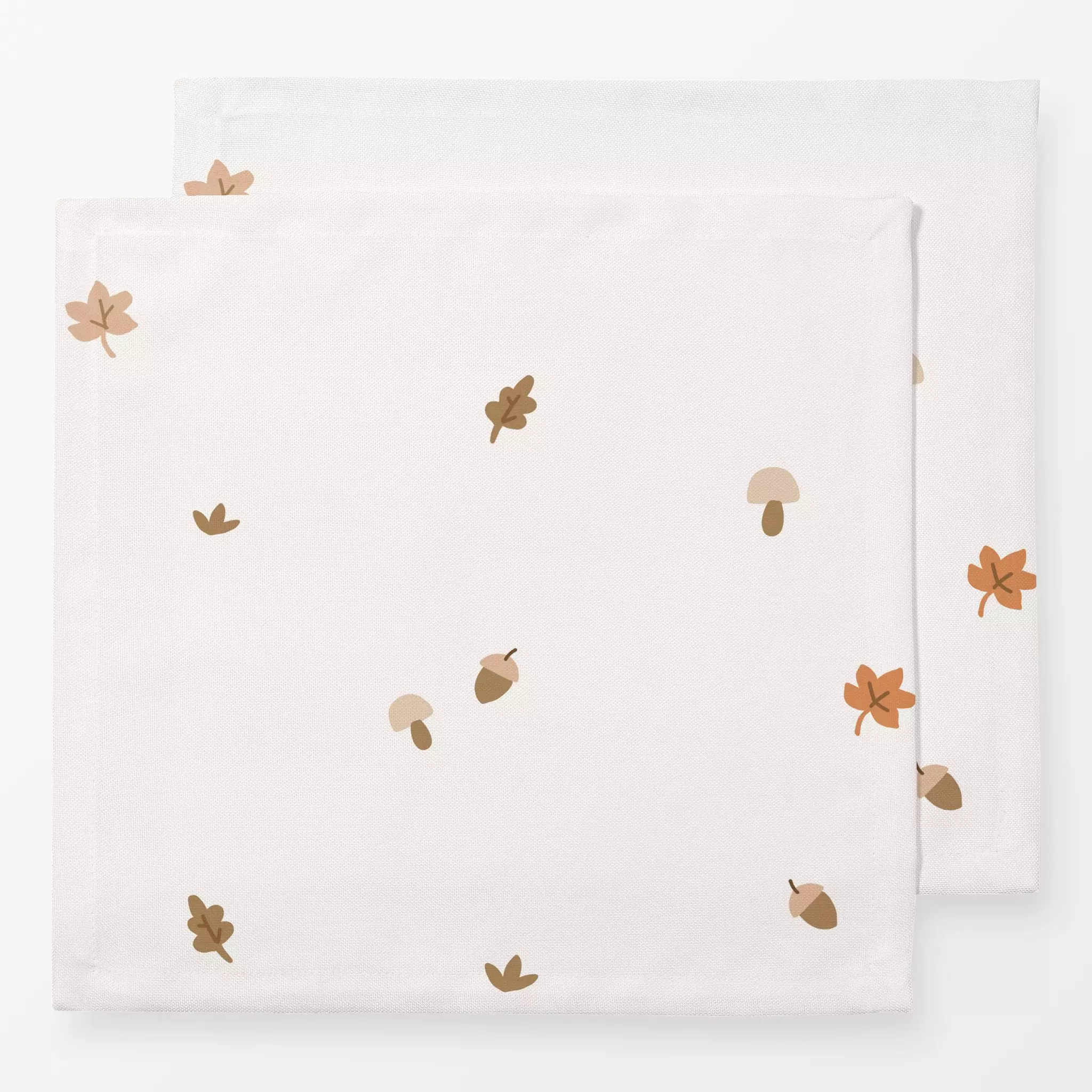 Servietten Herbstblätter und Pilze - Blumen & Florales, Herbst, Kinderzimmer & Motive für Kinder - von „Christiane Zielinski...