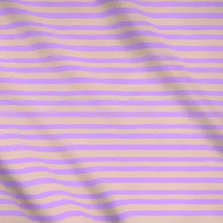 Meterware Bold Stripe beige flieder No1