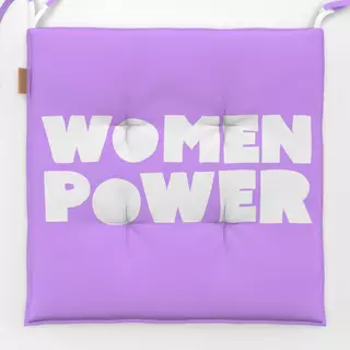 Sitzkissen Womenpower flieder