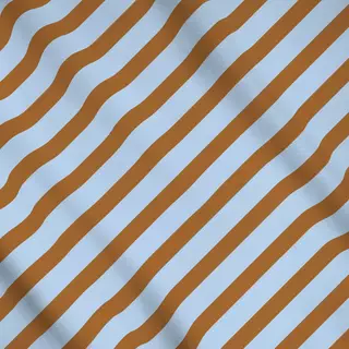 Meterware Stripes diagonal lightblue